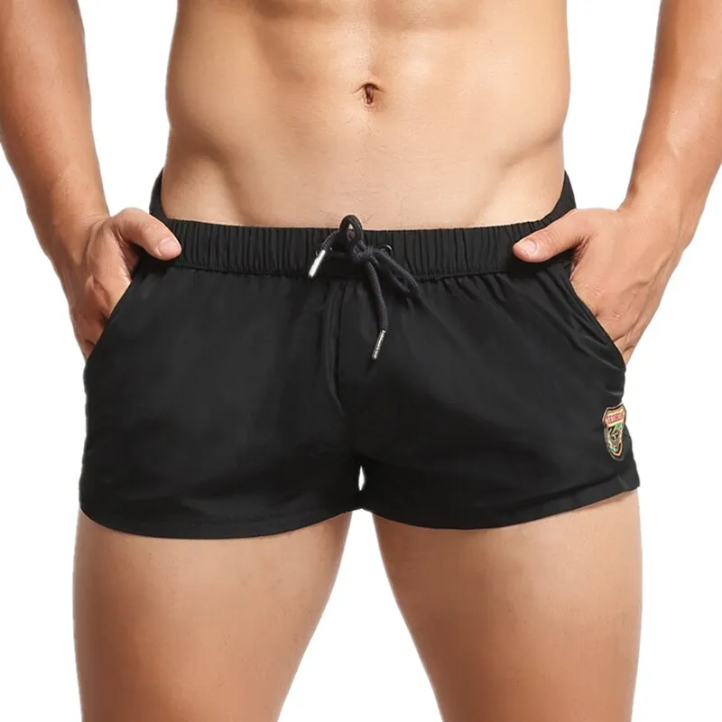 2022 Men's Summer Beach Shorts Swimwear Trunks Board Short Pants Male Gym Shorts