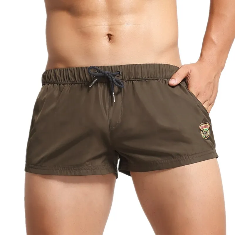 2022 Men's Summer Beach Shorts Swimwear Trunks Board Short Pants Male Gym Shorts