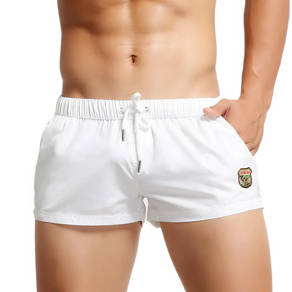 2022 Men's Summer Beach Shorts Swimwear Trunks Board Short Pants Male Gym Shorts