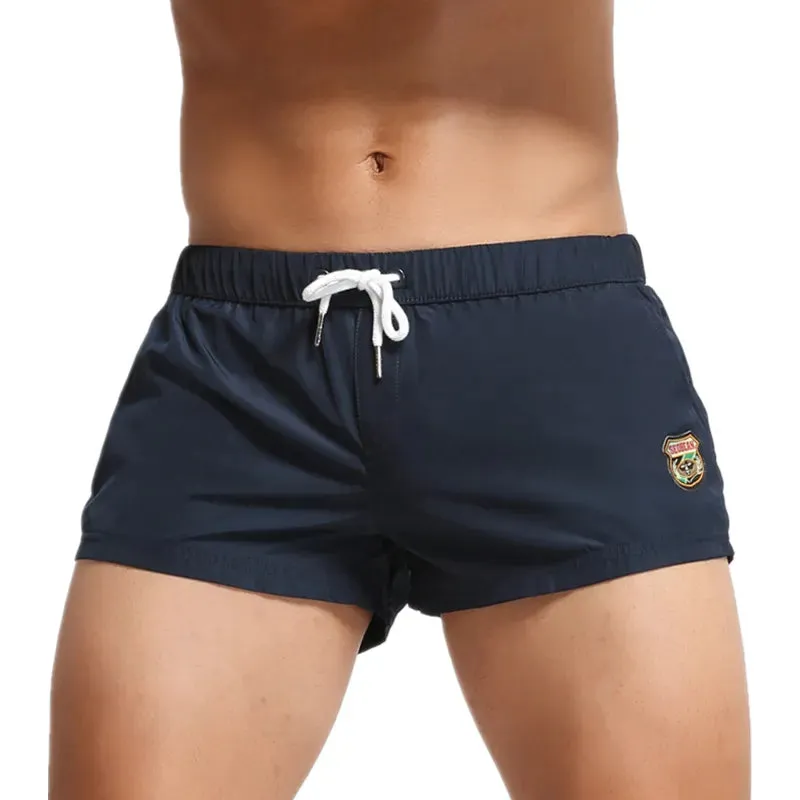 2022 Men's Summer Beach Shorts Swimwear Trunks Board Short Pants Male Gym Shorts