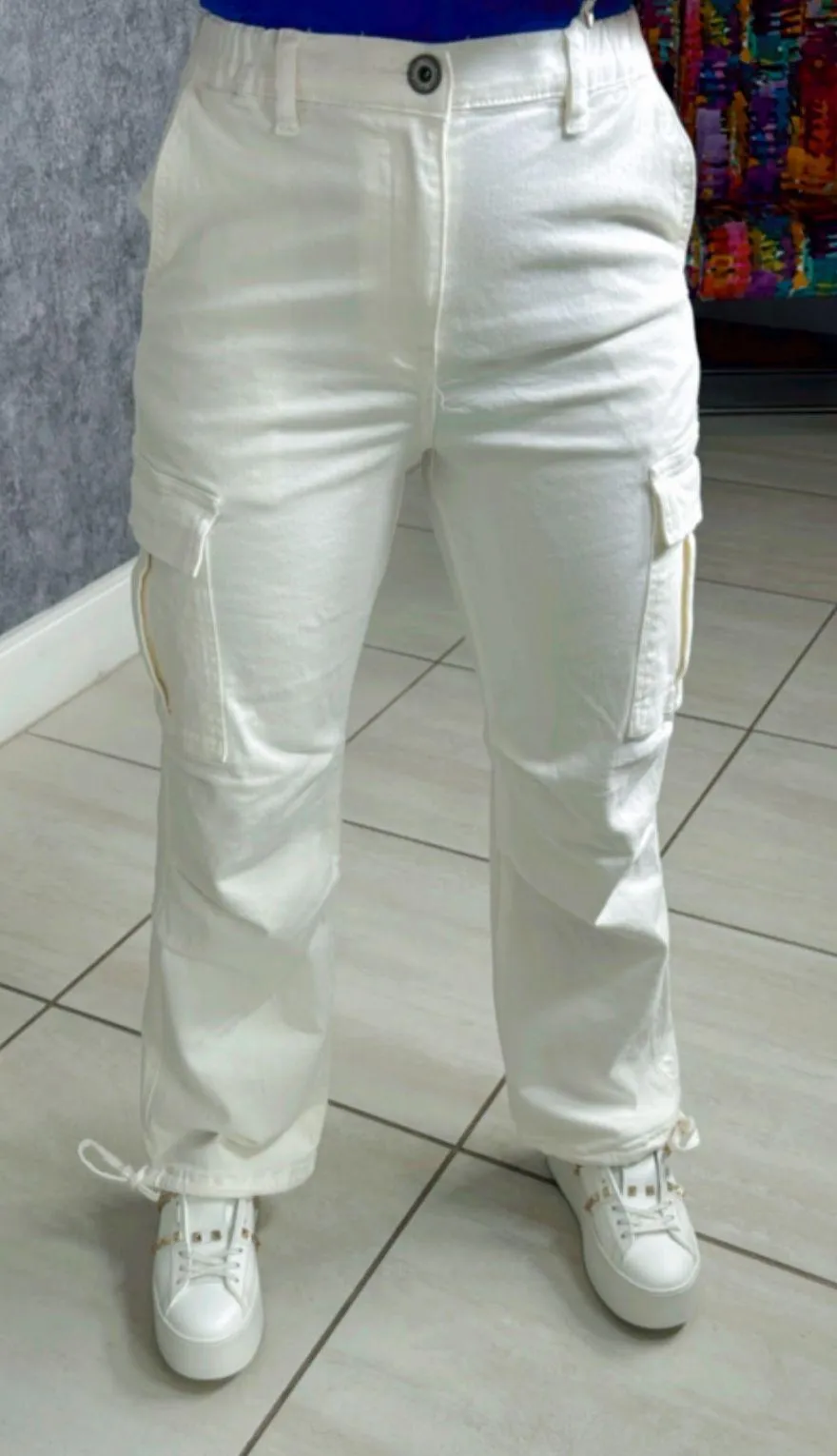 4514 Straight leg cargo pants