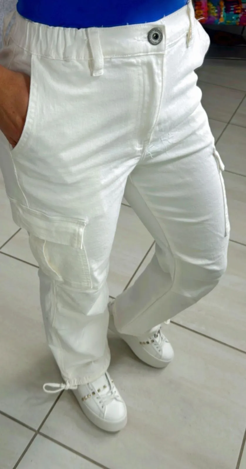 4514 Straight leg cargo pants