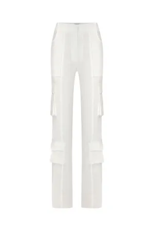 ALISON LINEN CARGO PANTS