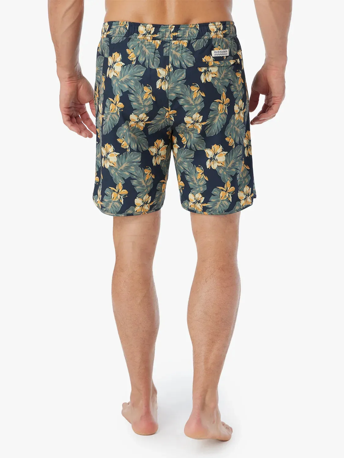 Anchor Short | Olive Tropical
