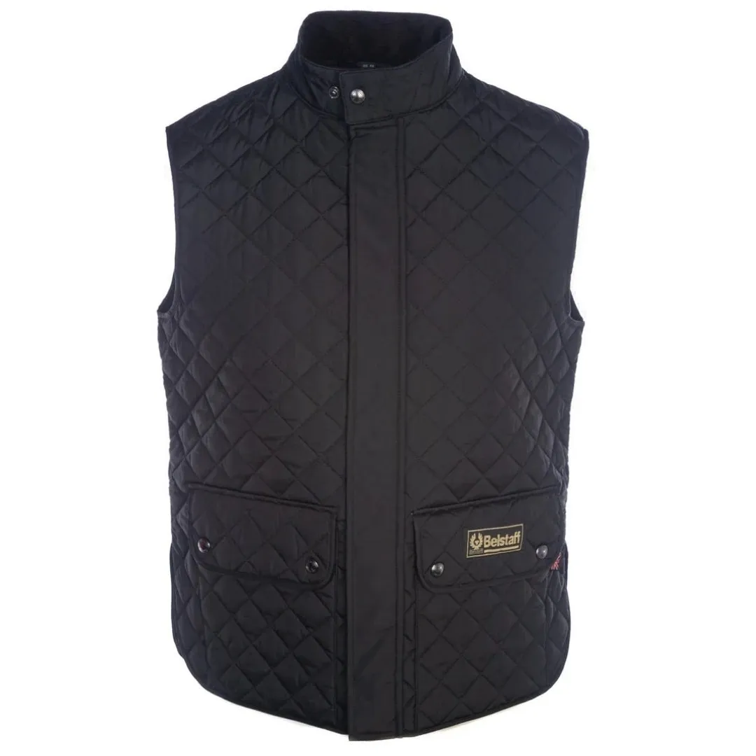 Belstaff Black Waistcoat Gilet Jacket