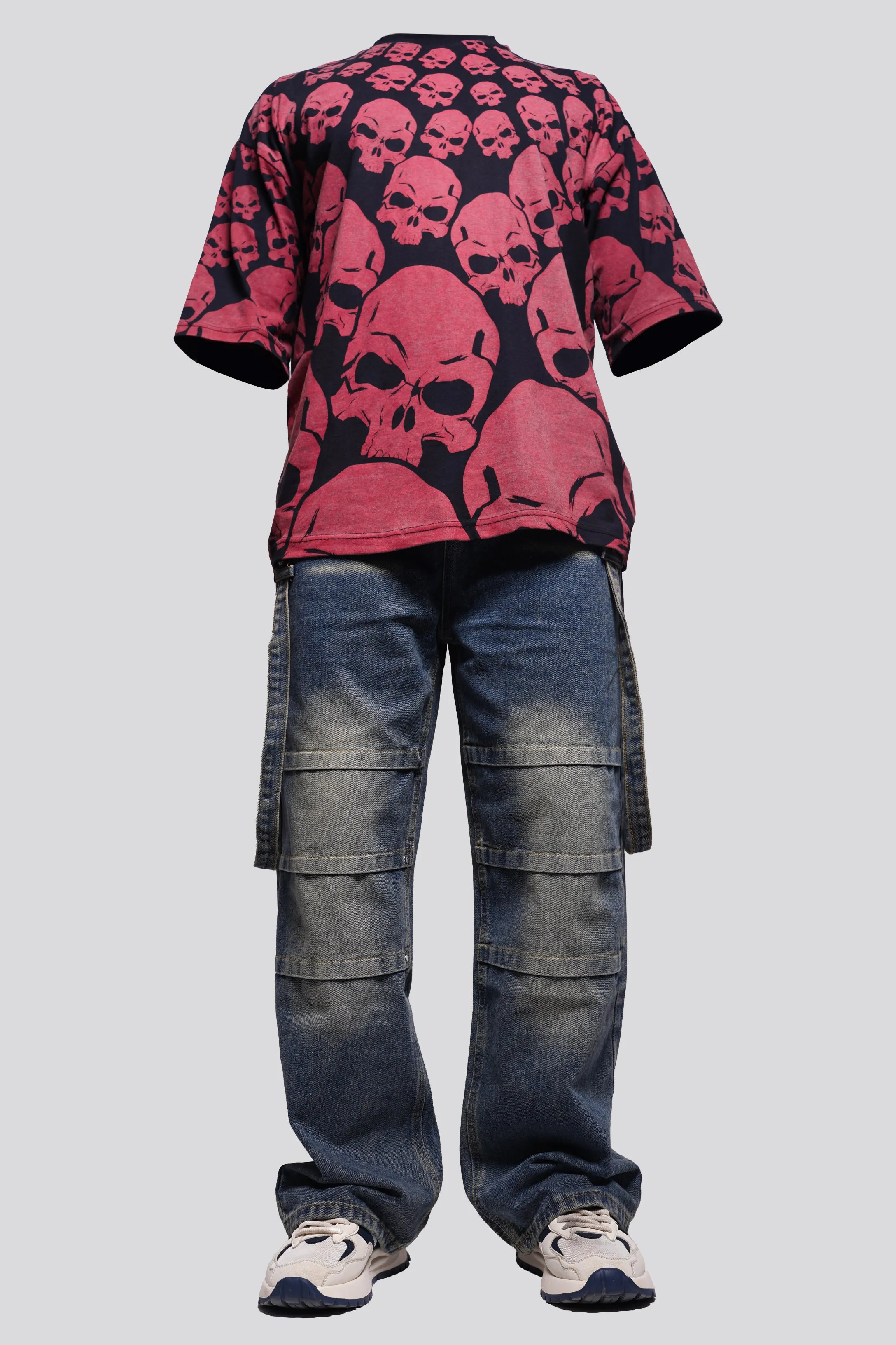 BLUE WORKWEAR MEN'S BAGGY CARGO JEAN'S