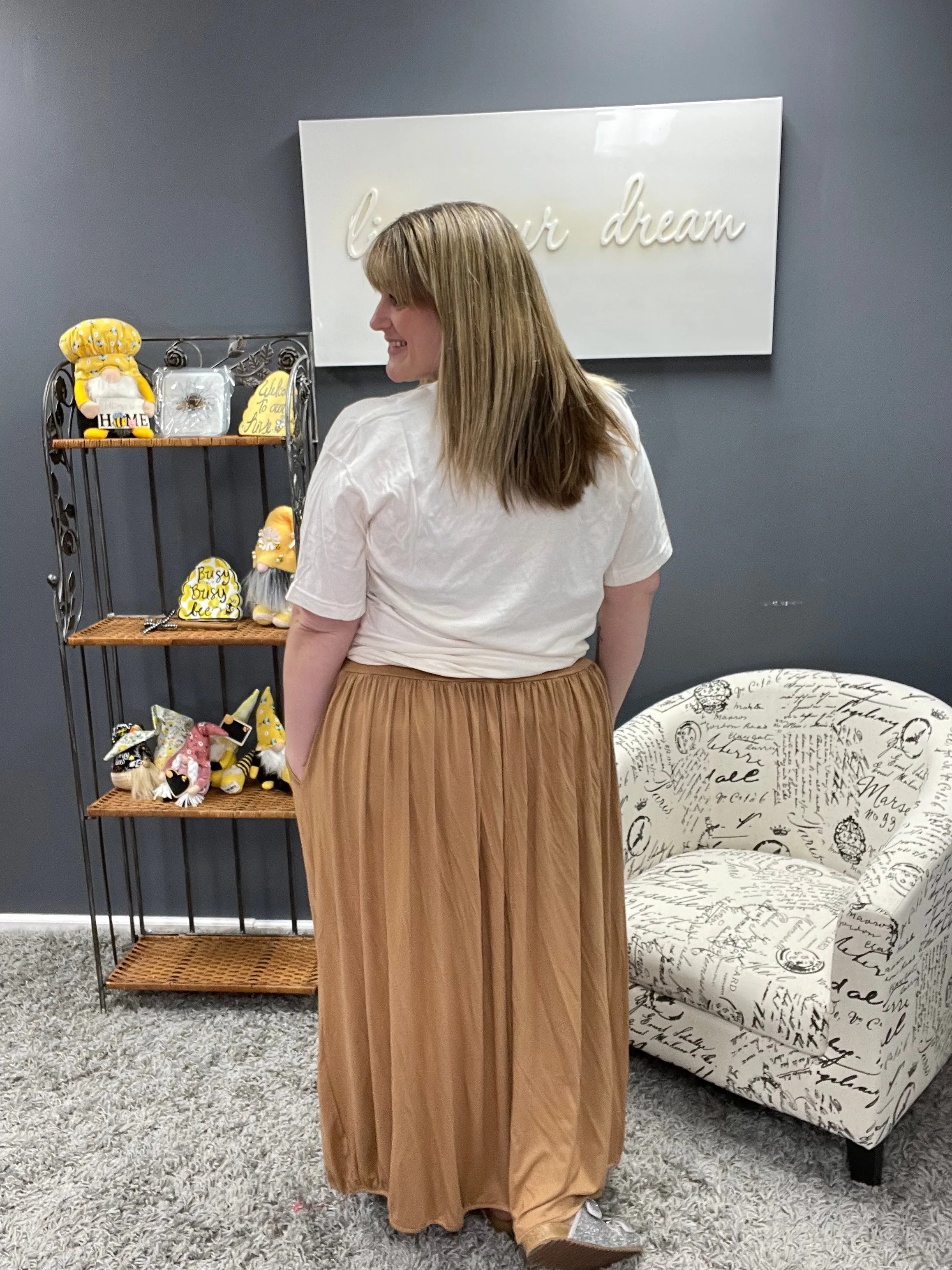 Brenna Pleated Skirt