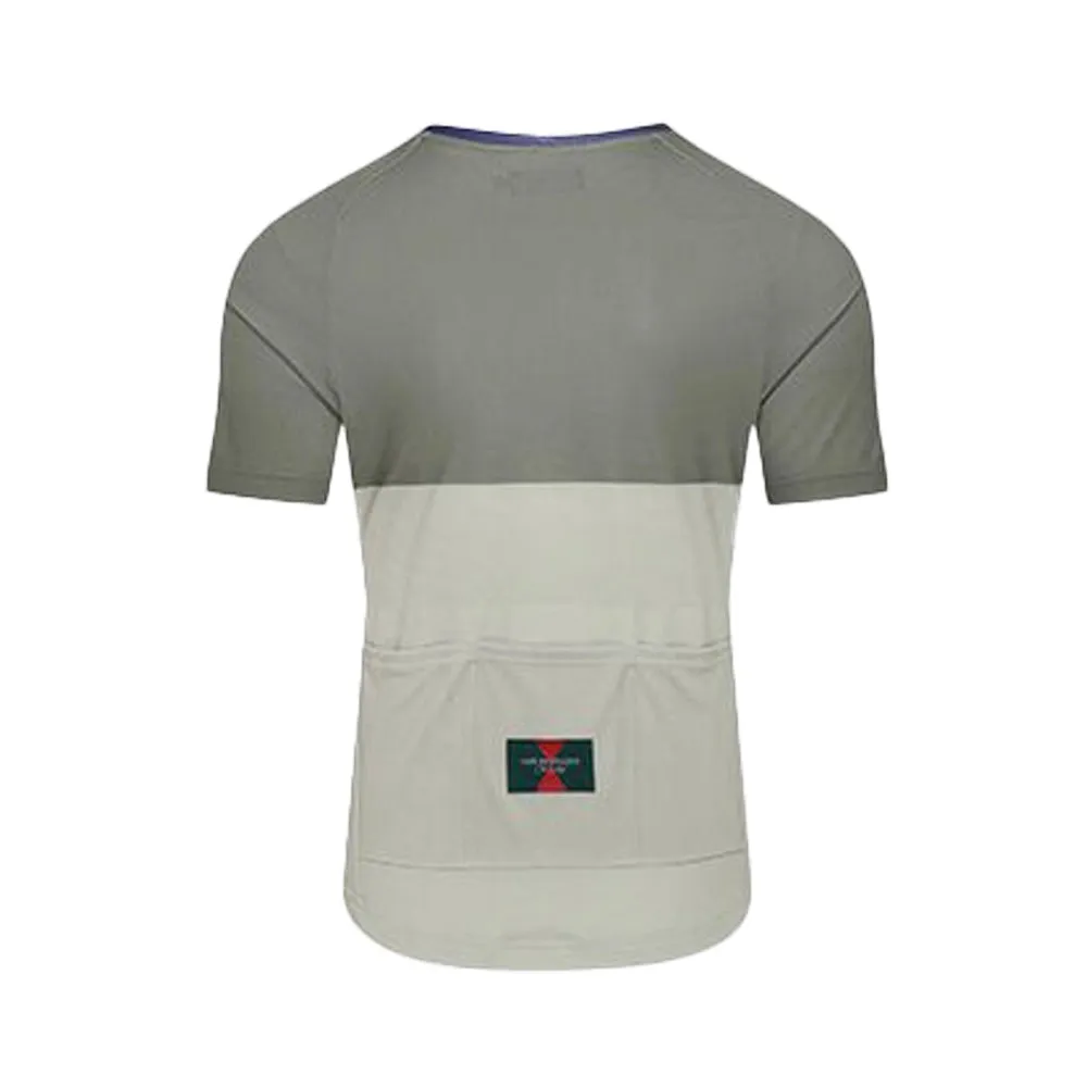 CAFE DU CYCLISTE Betty Gravel Cycling Jersey - Slate/Grey