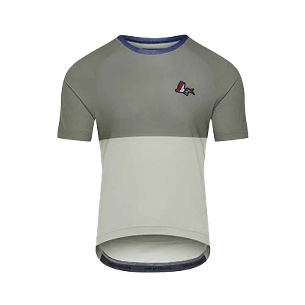 CAFE DU CYCLISTE Betty Gravel Cycling Jersey - Slate/Grey