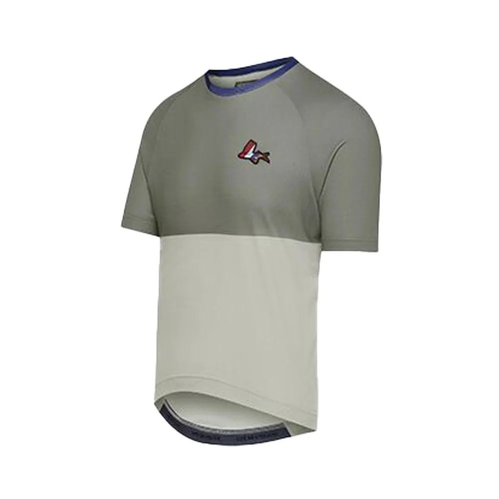 CAFE DU CYCLISTE Betty Gravel Cycling Jersey - Slate/Grey