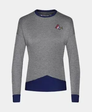 CAFE DU CYCLISTE Sylvie Long Sleeve Women Jersey - Grey