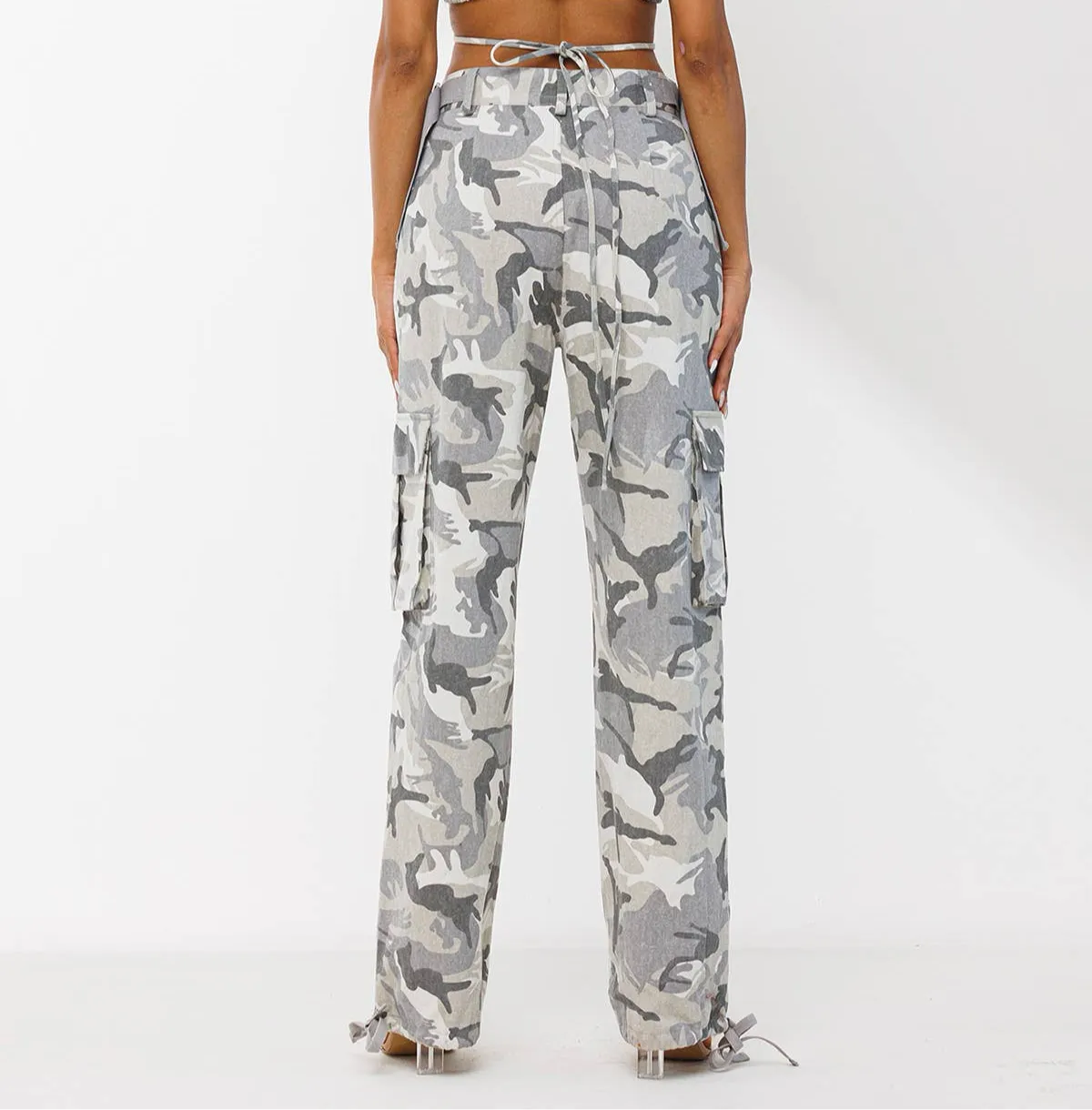 Camo Loose Fit Cargos