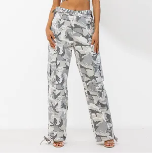 Camo Loose Fit Cargos