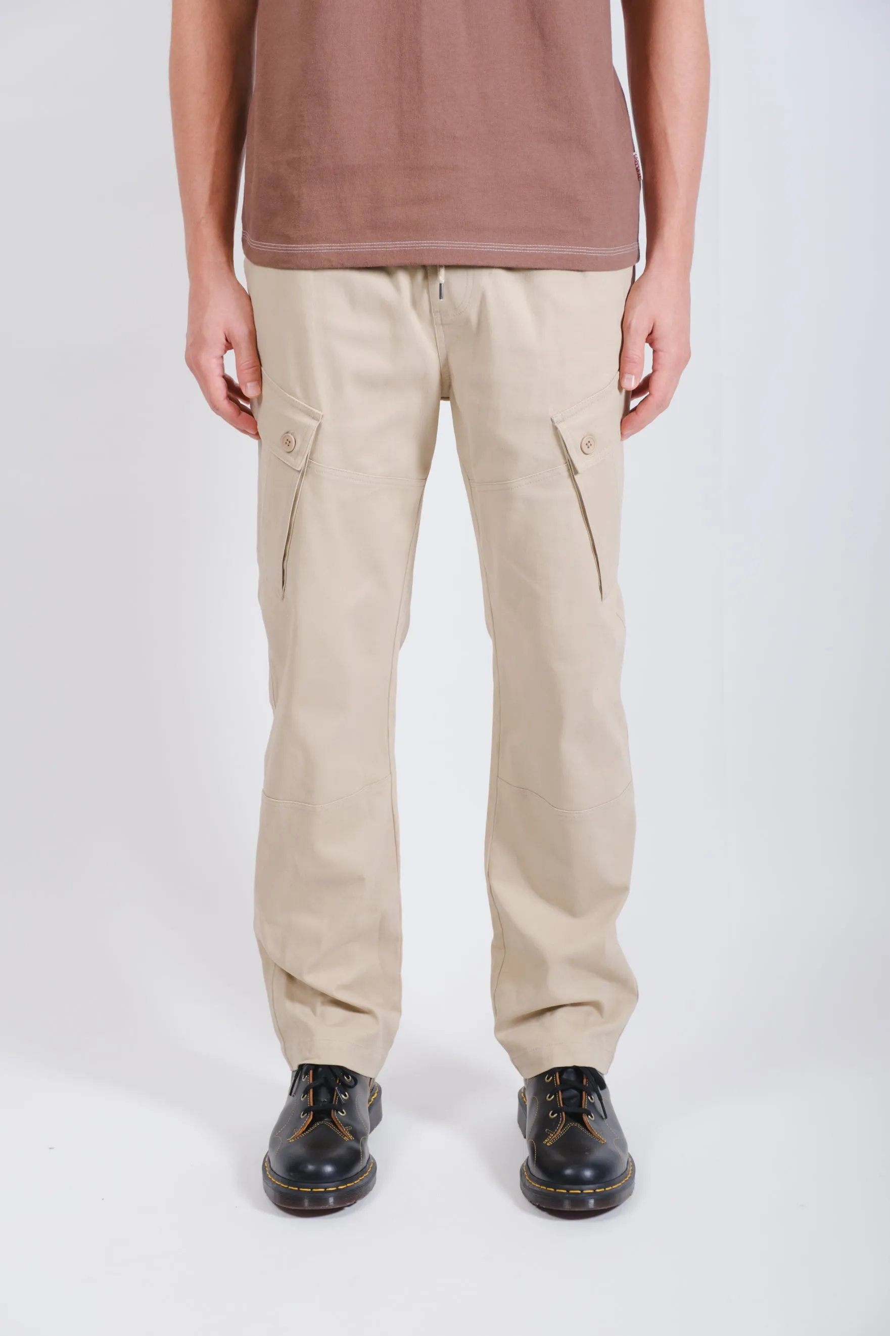 Cargo Pocket Twill Pant