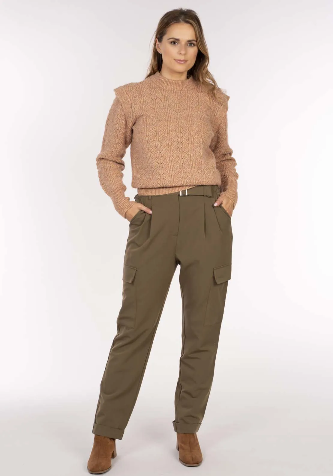 Cargo Suiting Pant - Green