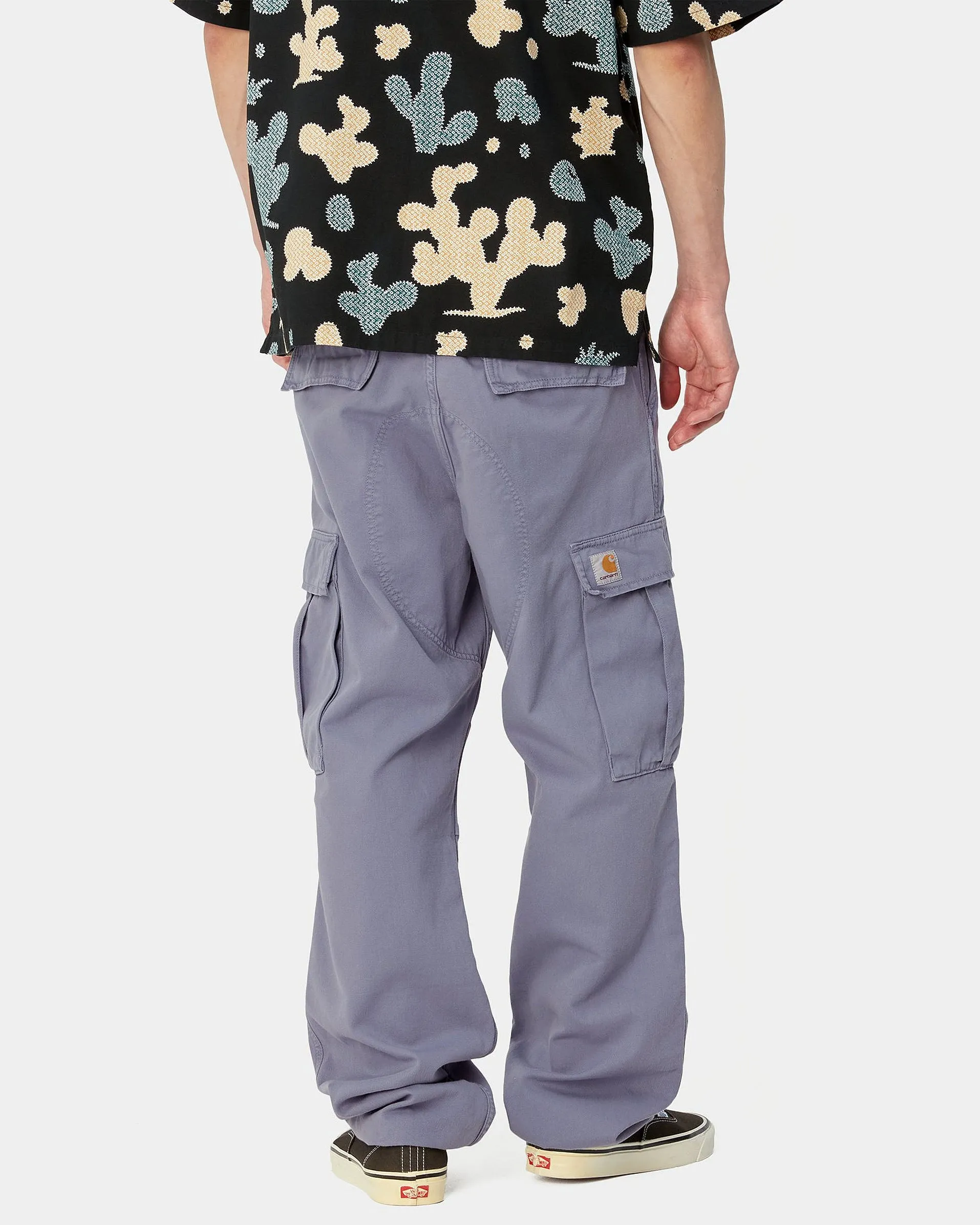 Carhartt WIP Regular Cargo Pant - Bay Blue Garment Dyed