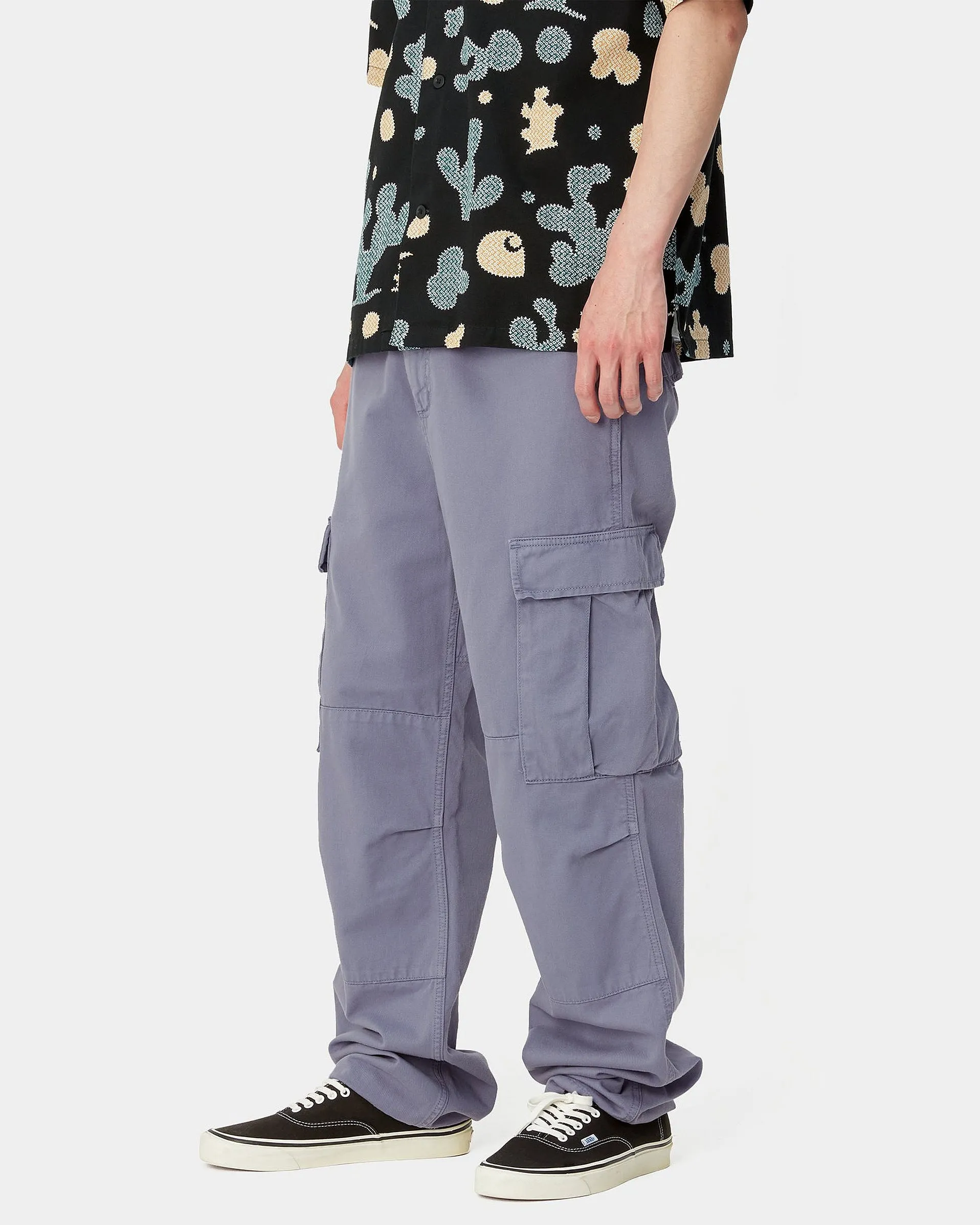 Carhartt WIP Regular Cargo Pant - Bay Blue Garment Dyed