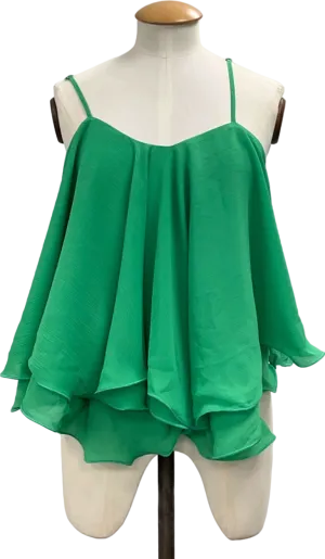 Coast Green Sleeveless Layered Top UK 8
