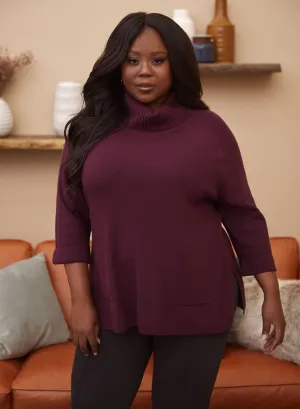 Cowl Neck Tunic Sweater