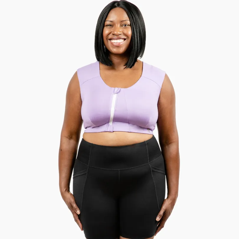 Curve Zip Bra - Eco Jersey (For DD )