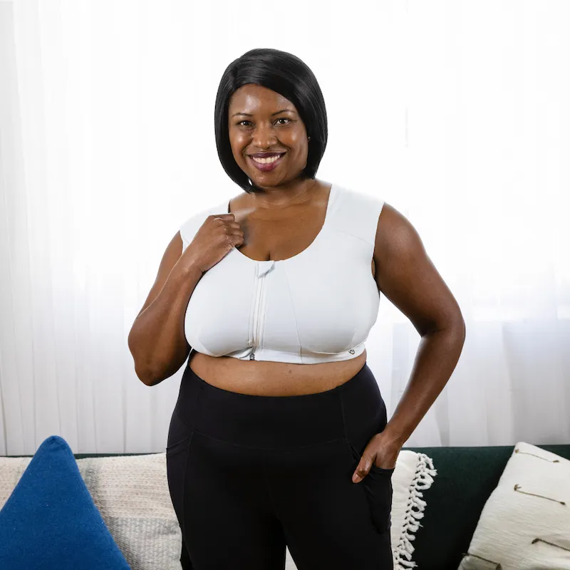 Curve Zip Bra - Eco Jersey (For DD )