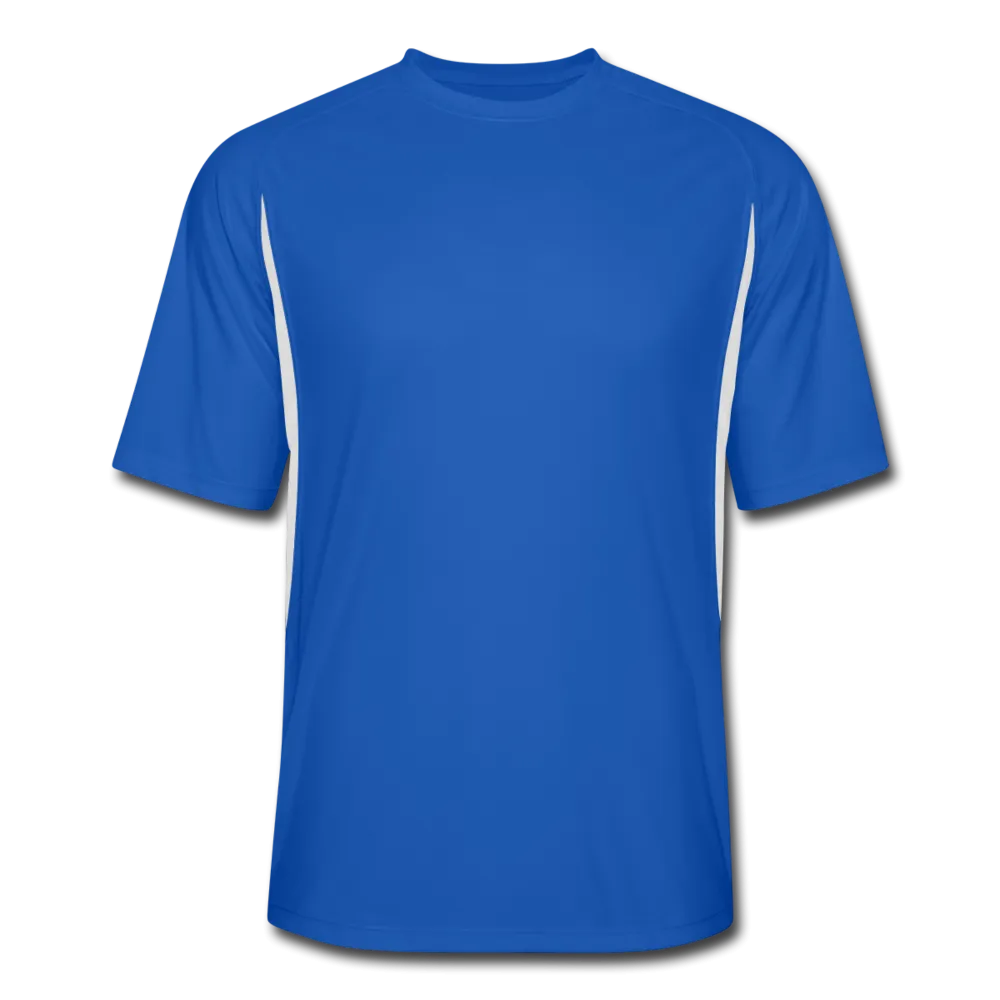 Customizable Mens Cooling Performance Color Blocked Jersey add your own photos, images, designs, quotes and more
