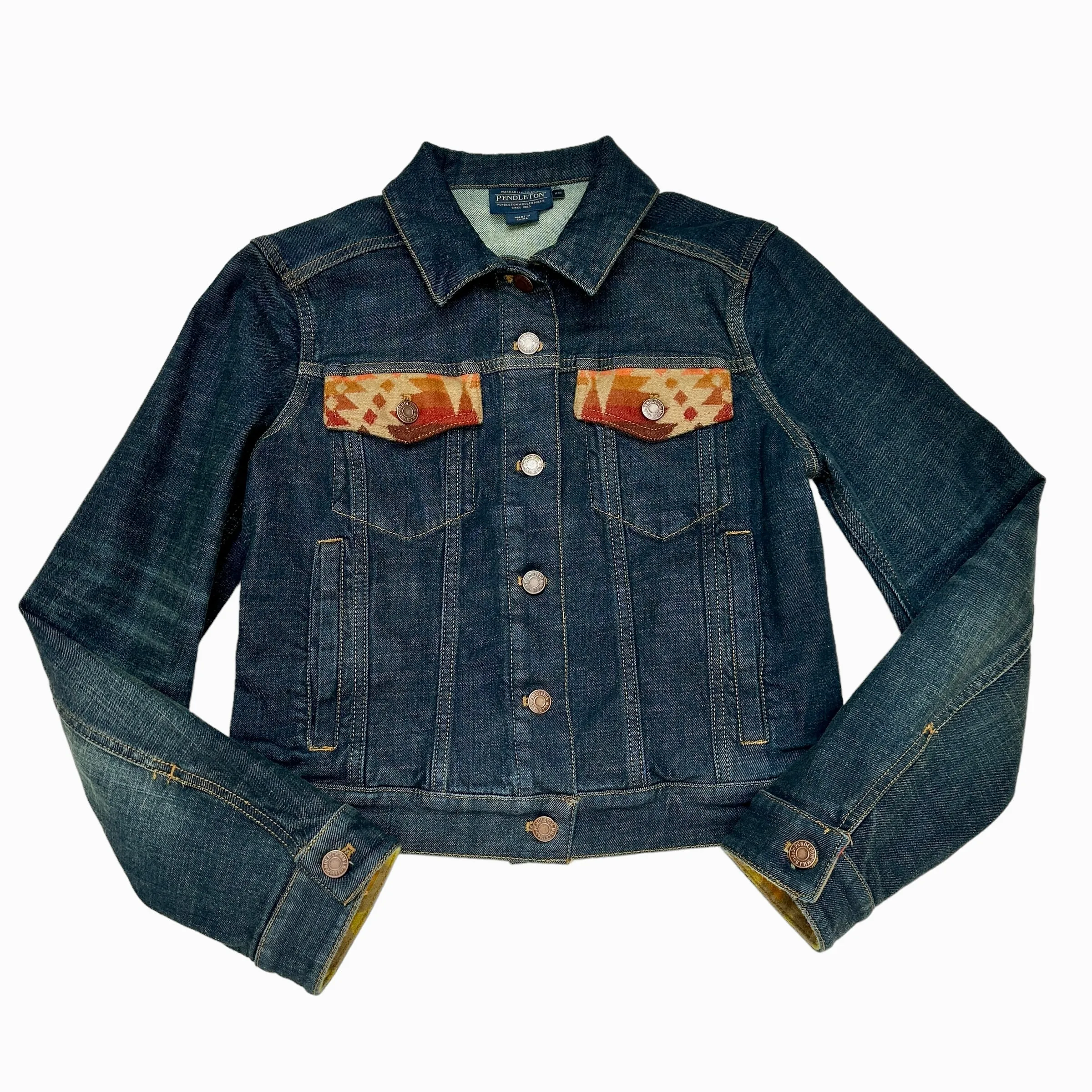 Dark Wash Denim Jacket - XS