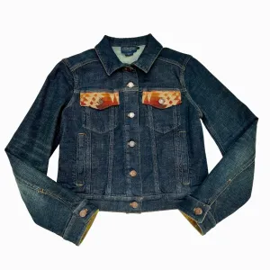 Dark Wash Denim Jacket - XS