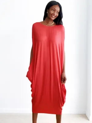 Dolman Knit Maxi Dress