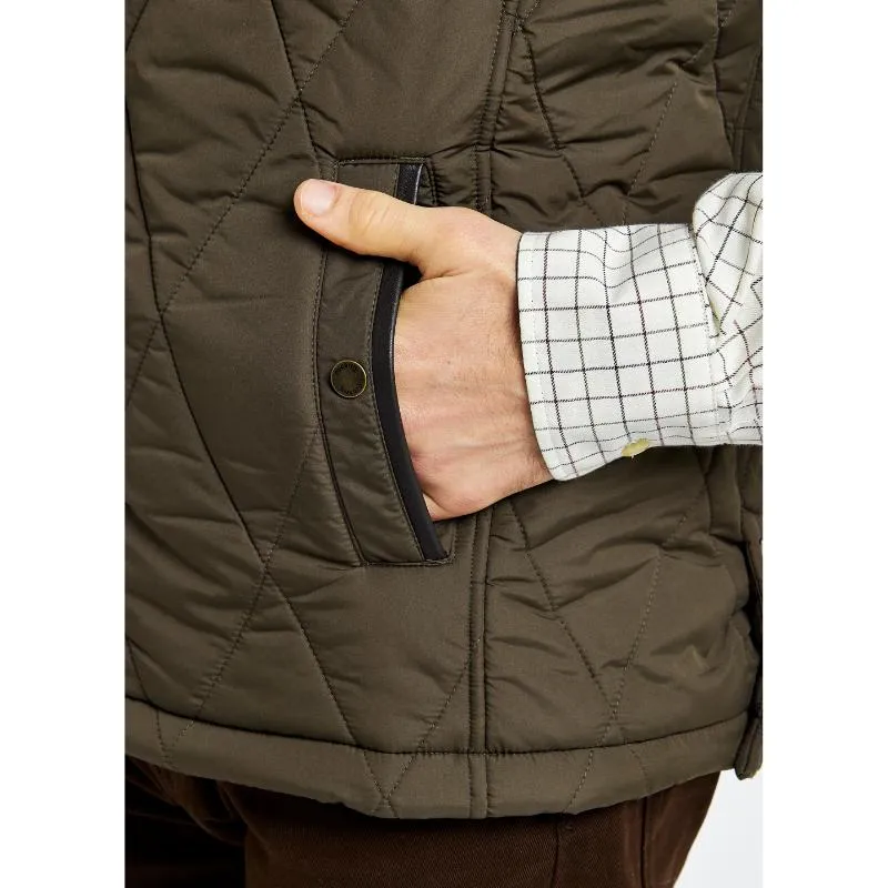 Dubarry Colamber Mens Quilted Gilet - Olive