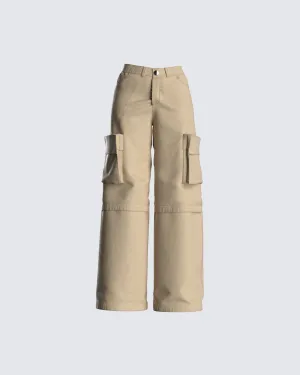 Ellis Tan Cargo Pant