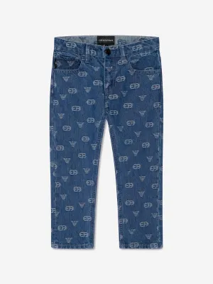 Emporio Armani Boys Denim Logo Jeans