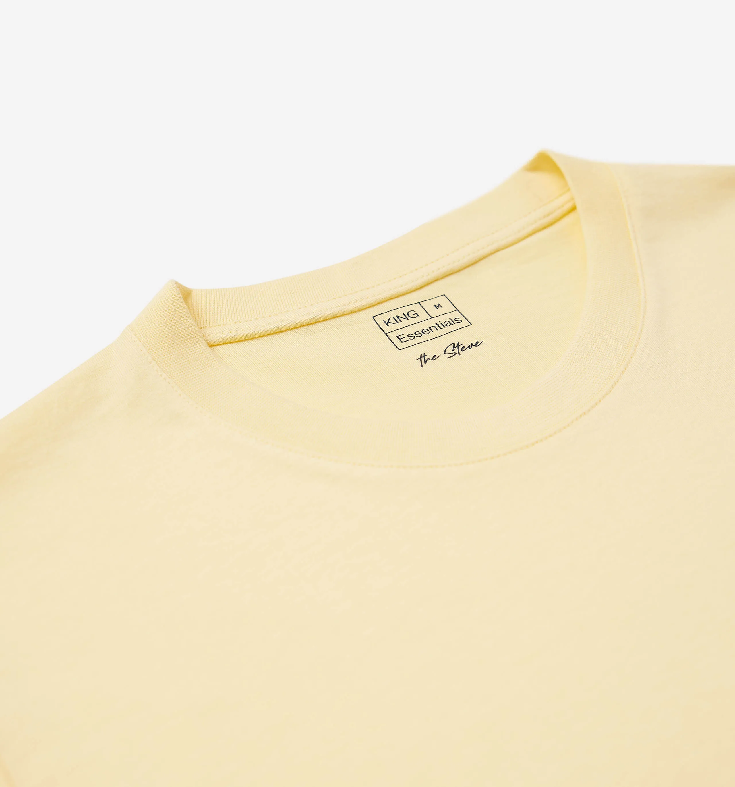 Essential Cotton T-shirt Yellow