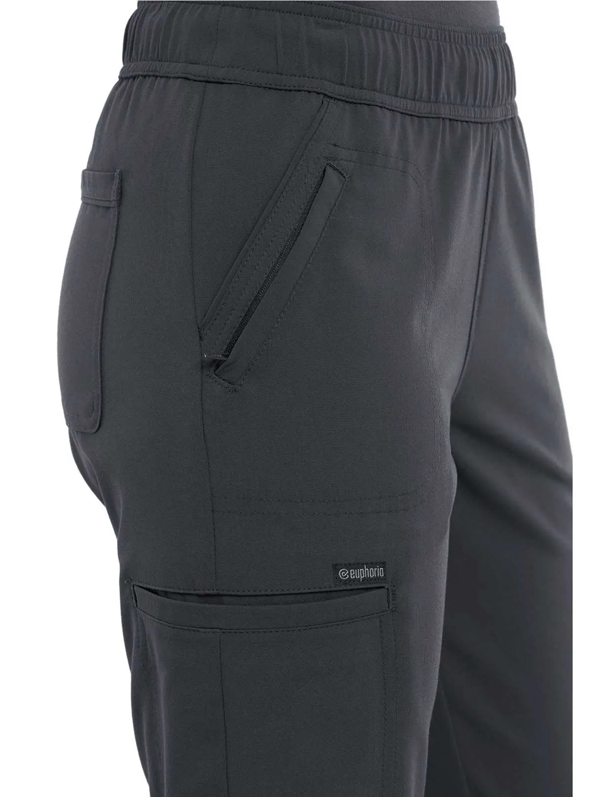Euphoria - Women's Mid Rise Tapered Leg Drawstring Pant