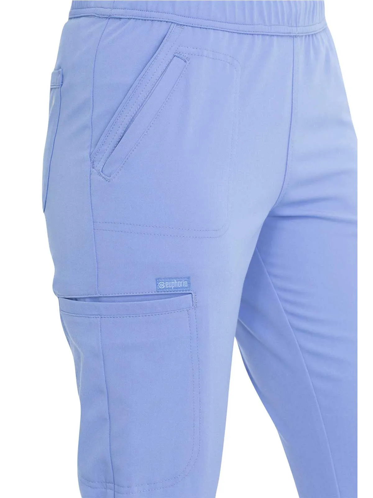 Euphoria - Women's Mid Rise Tapered Leg Drawstring Pant