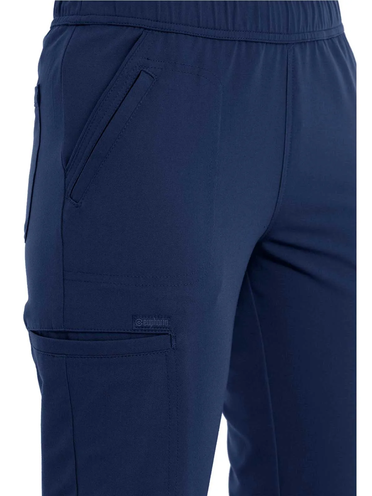 Euphoria - Women's Mid Rise Tapered Leg Drawstring Pant