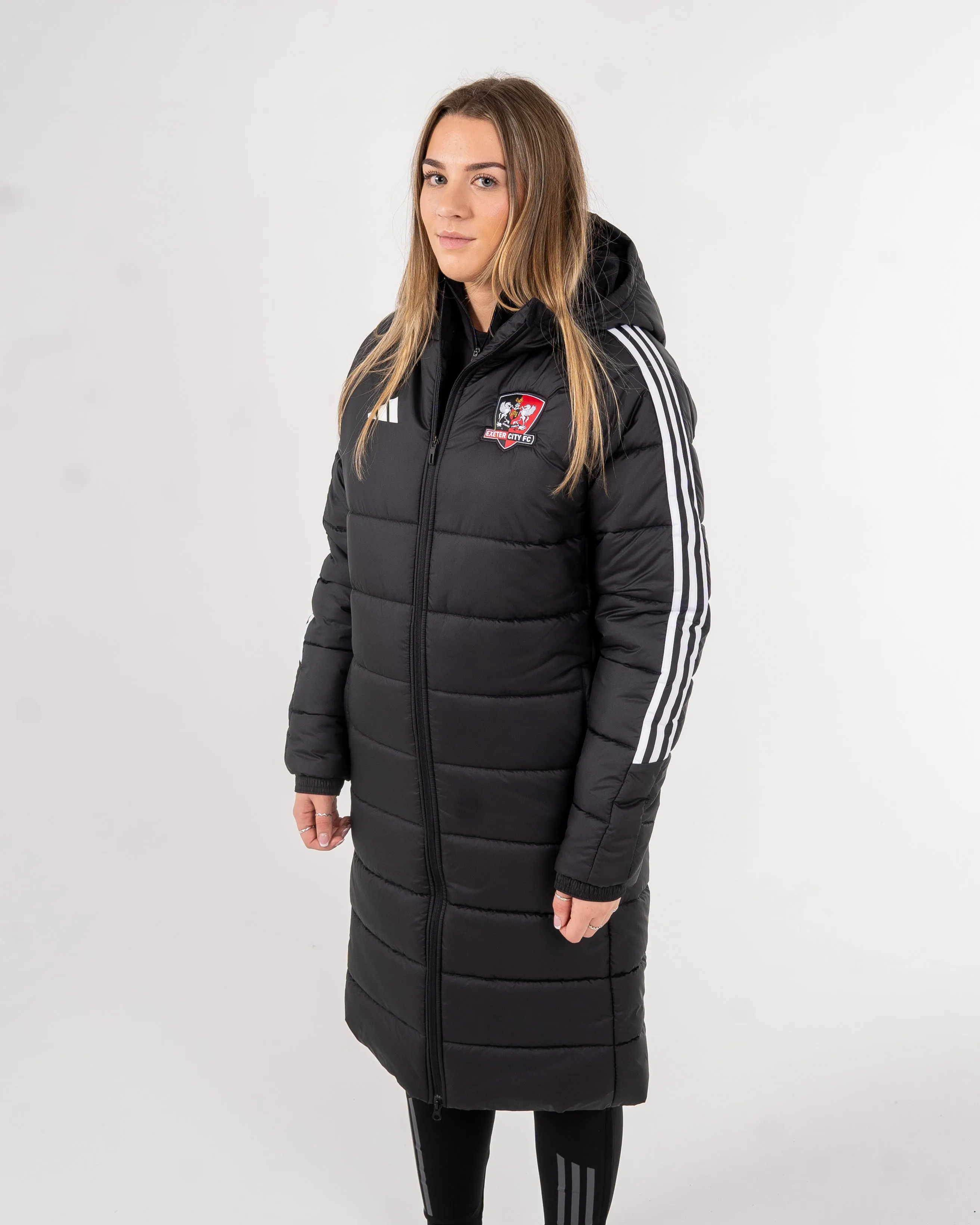 Exeter City x Adidas Long Bench Jacket