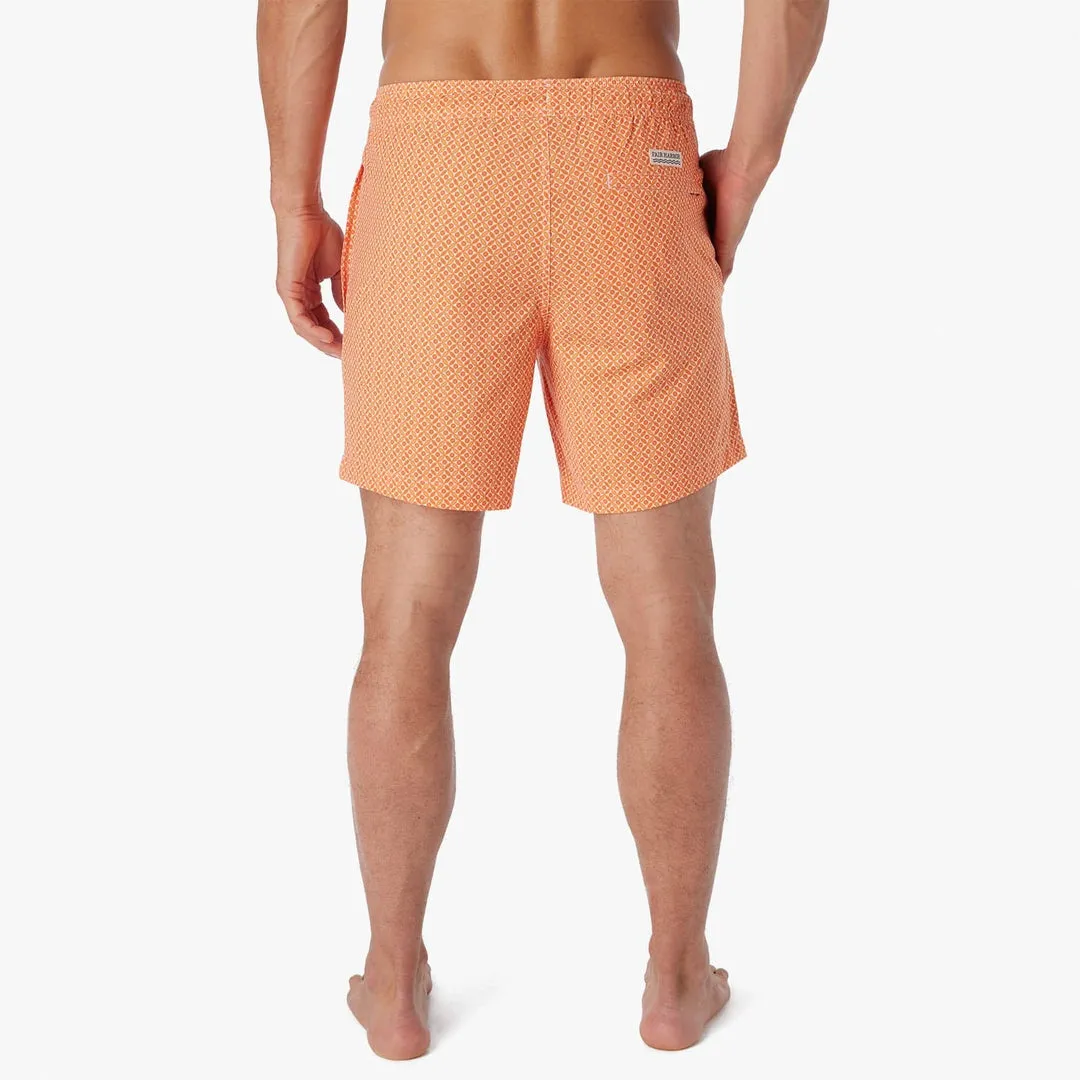 Fair Harbor Bayberry - Tangerine Summer Tiles Bayberry Trunk