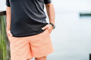 Fair Harbor Bayberry - Tangerine Summer Tiles Bayberry Trunk