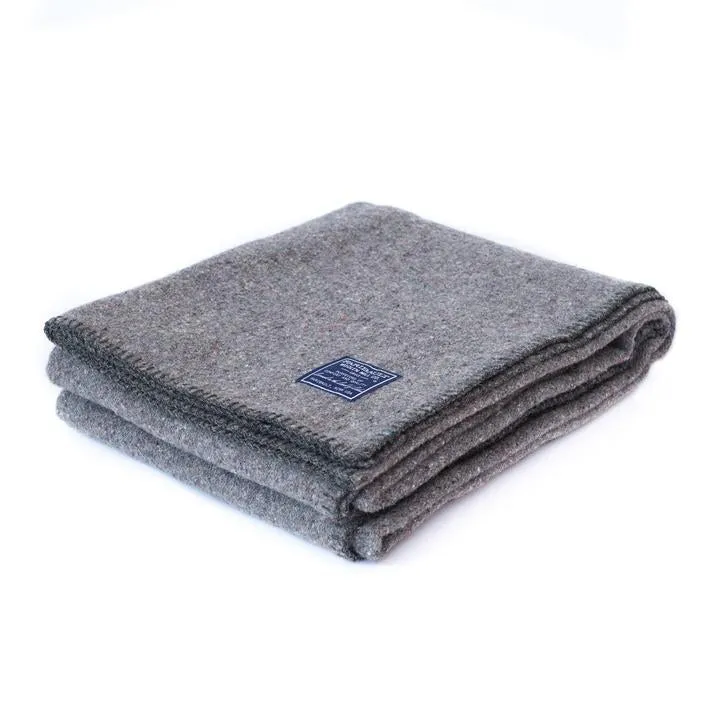 Faribault Recycled Wool Utility Blanket
