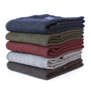 Faribault Recycled Wool Utility Blanket