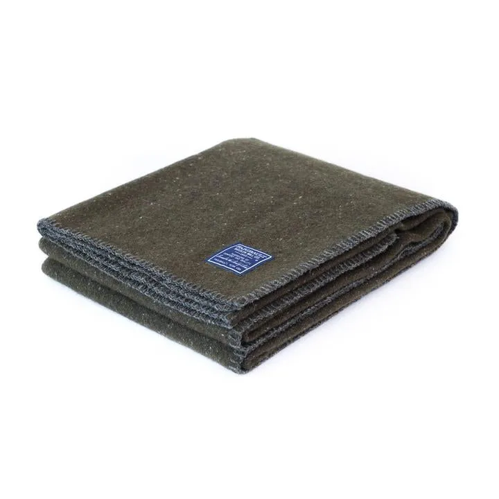 Faribault Recycled Wool Utility Blanket