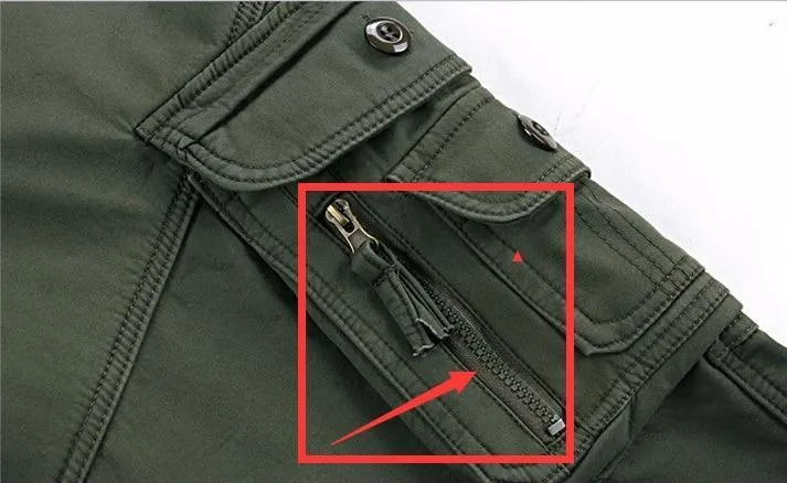 Fleece Winter Cargo Pants For Men