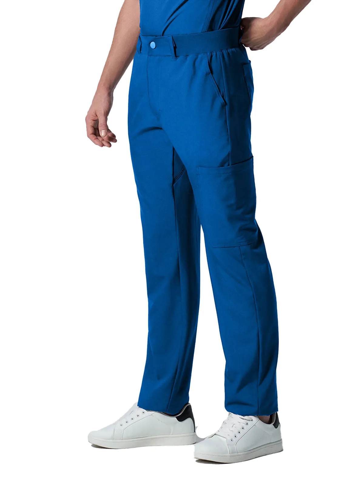 Forward - Men's Tapered-Leg Cargo Scrub Pants (1)