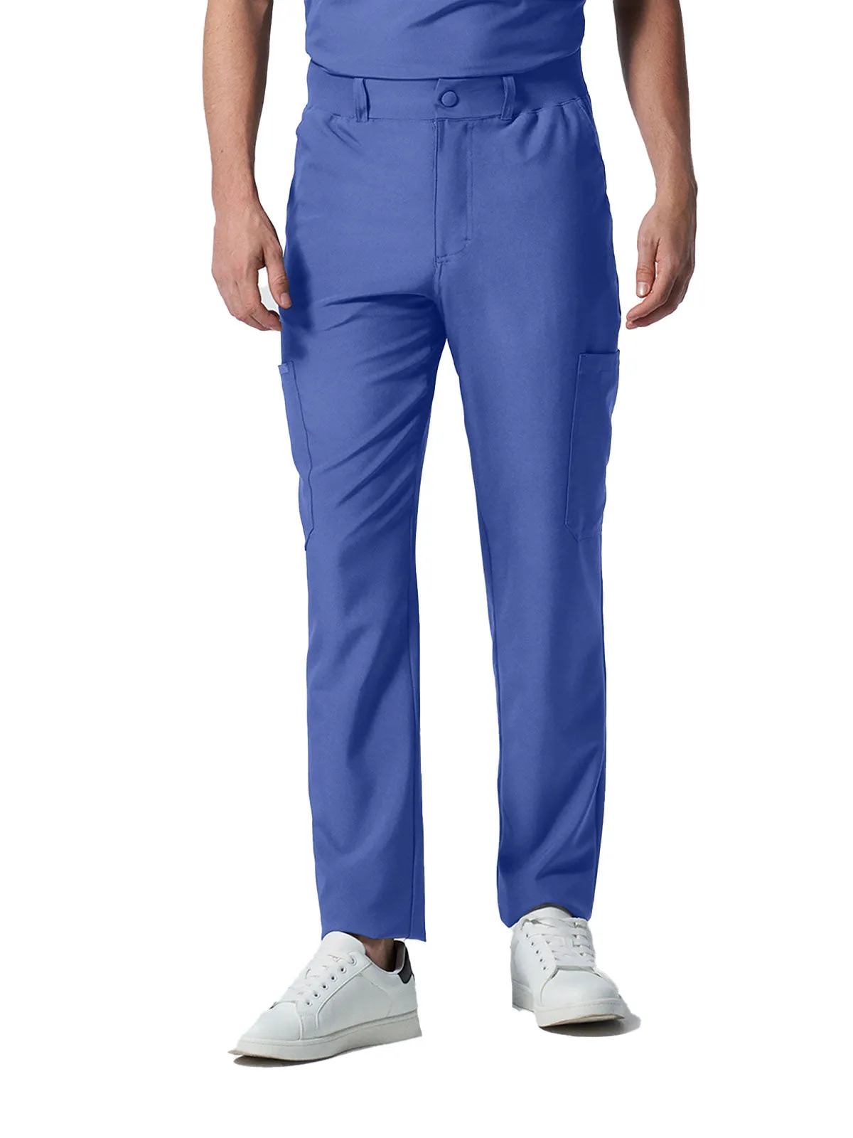 Forward - Men's Tapered-Leg Cargo Scrub Pants (1)