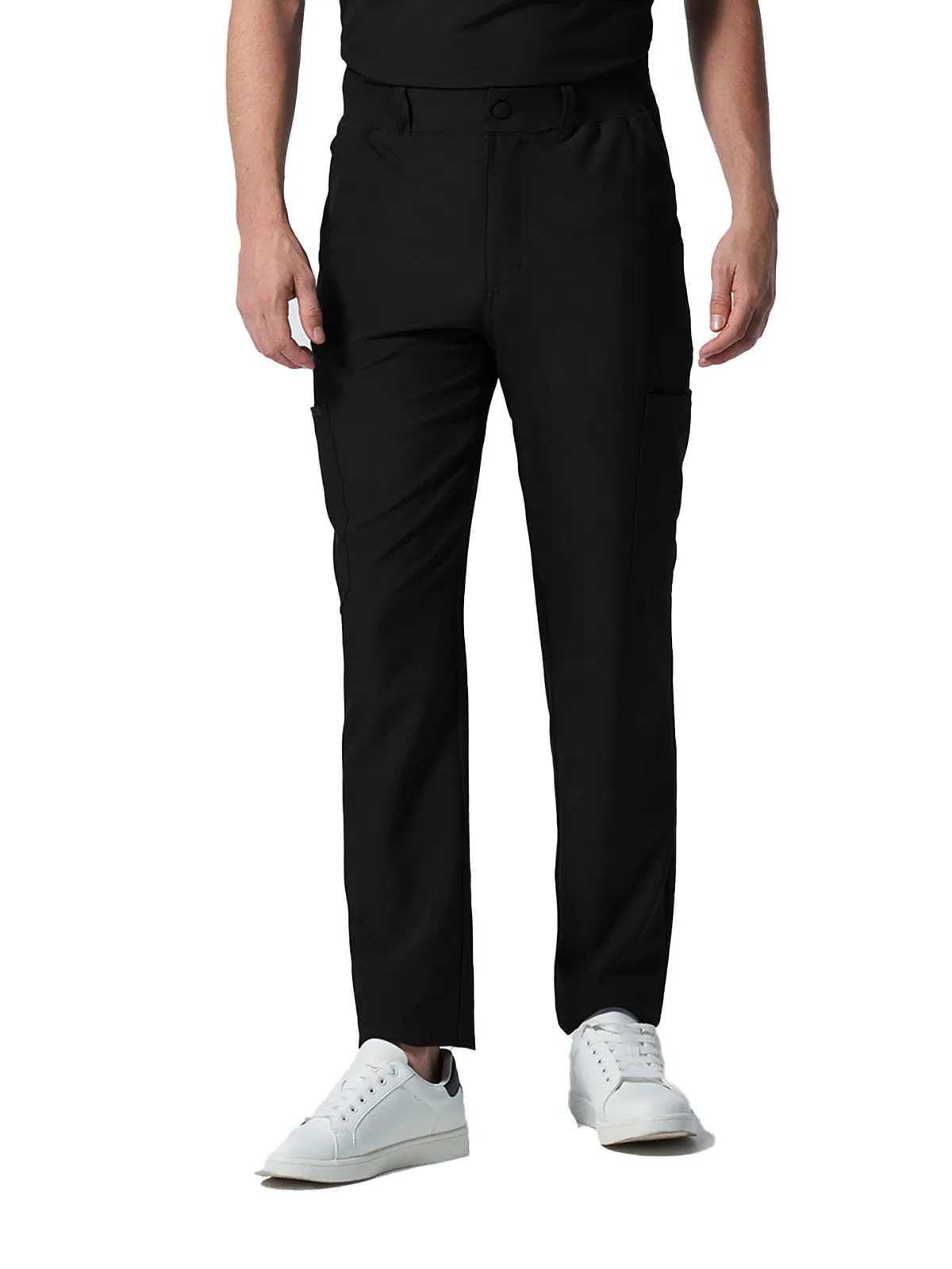 Forward - Men's Tapered-Leg Cargo Scrub Pants (1)