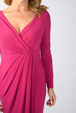 Frank Lyman Fall/Winter 2023 -239019-Knit Dress-Begonia