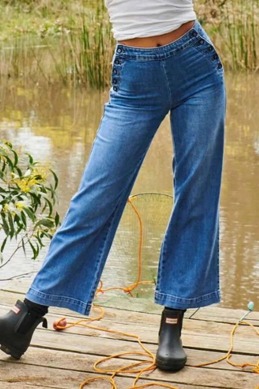 Freya Sailor Jean in Waterfall