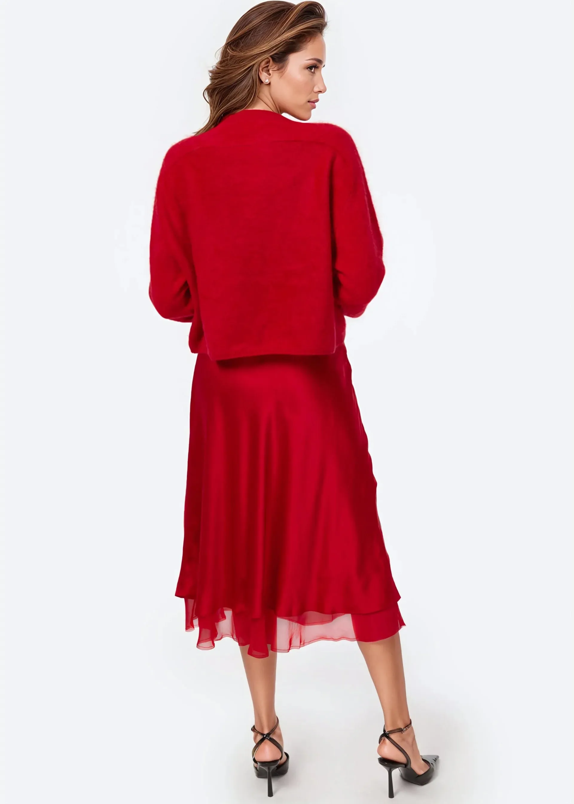 Genoa Skirt | Cardinal