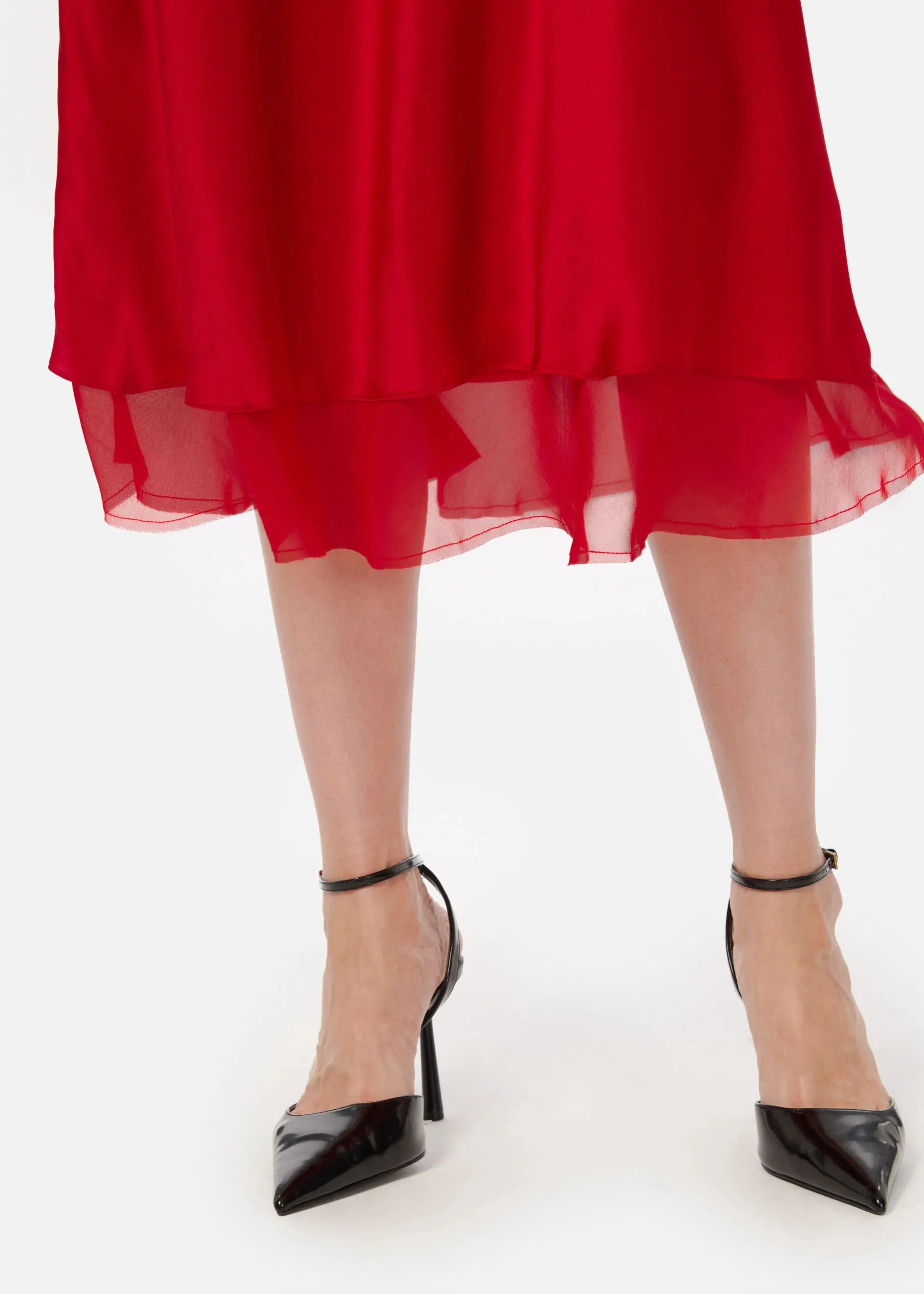 Genoa Skirt | Cardinal